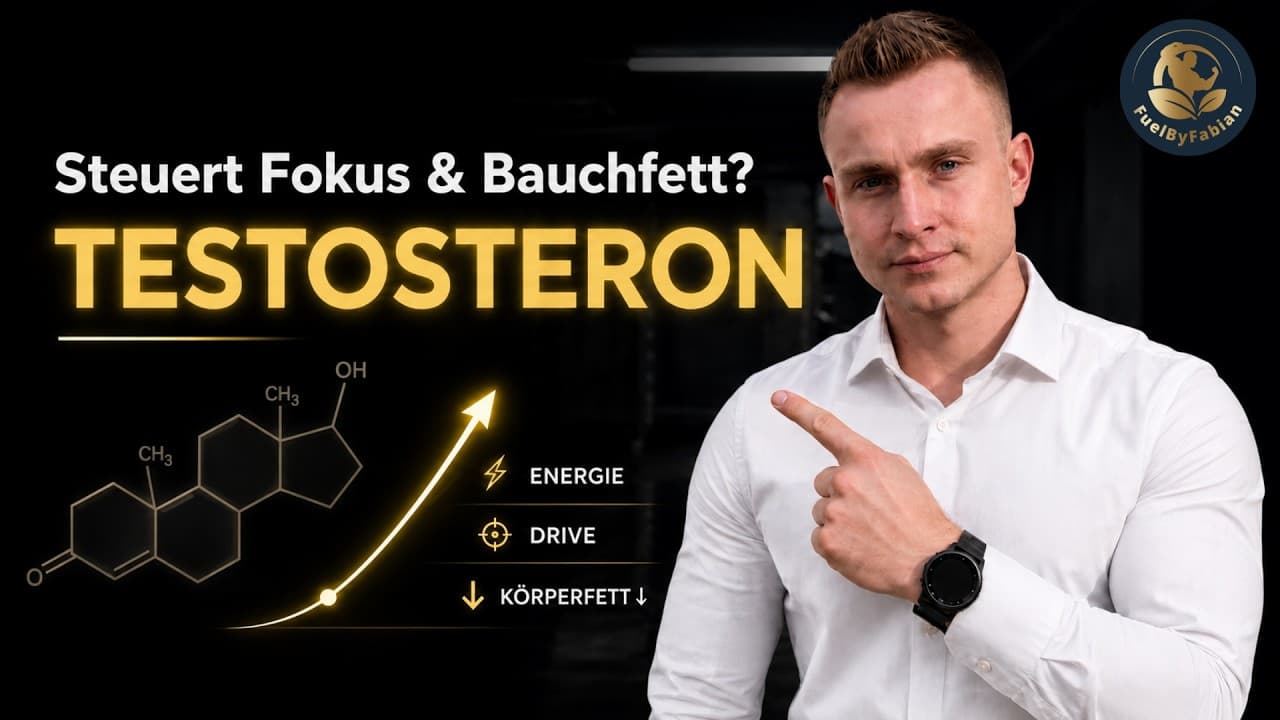 Testosteron: Wie es Fokus und Bauchfett steuert — Video von Fabian Schönle